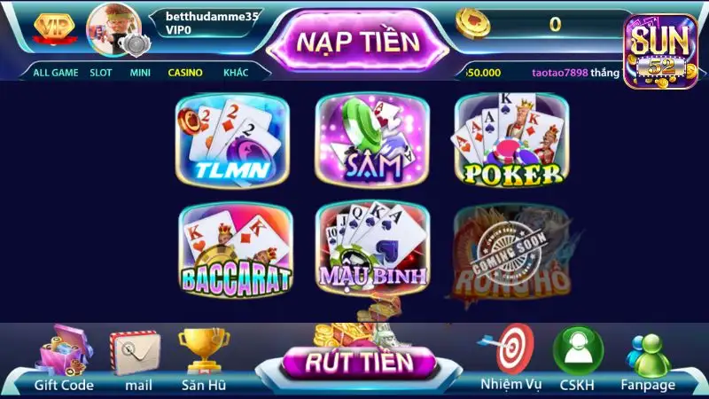 Giới thiệu sảnh game live casino hấp dẫn