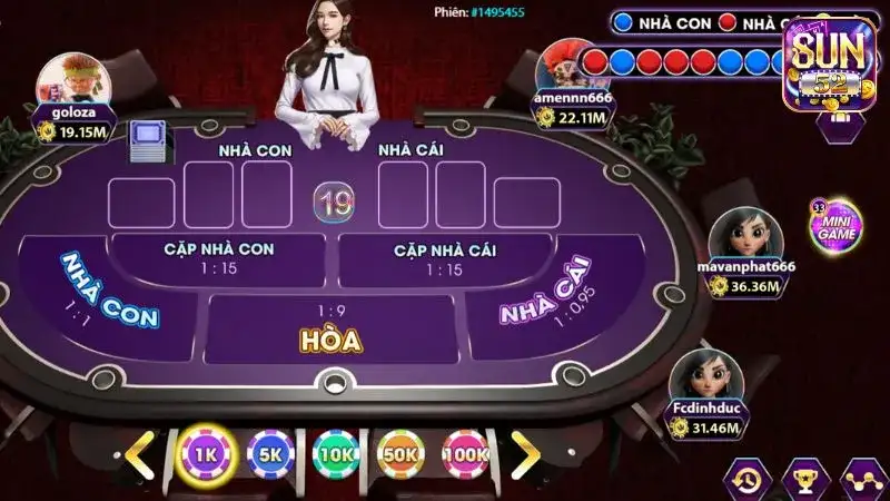 Phiên bản Baccarat casino đầy kịch tính